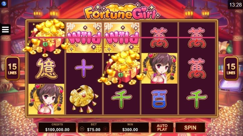 Fortune Girl Slot Screenshot