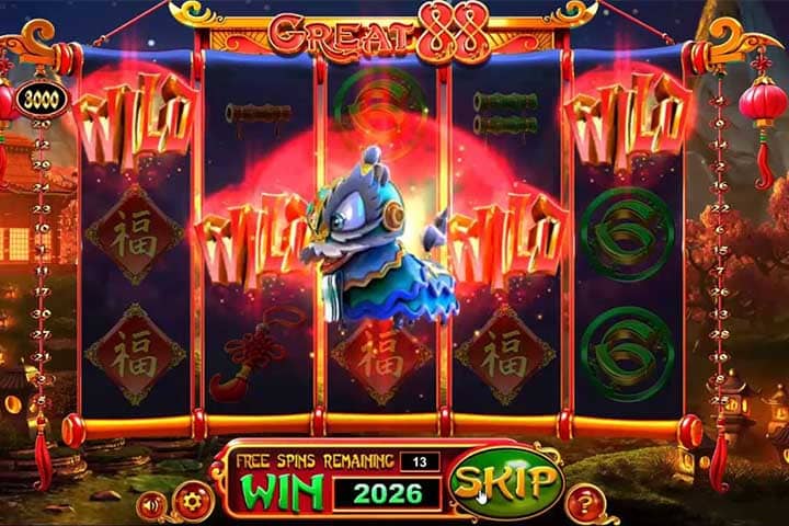 Great 88 Free Spins