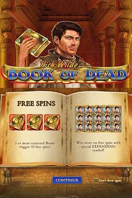 Rich Wilde Book of Dead